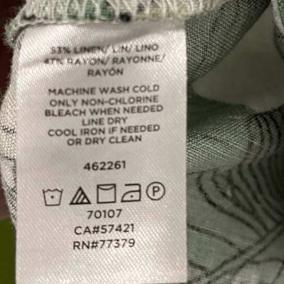 Anne Taylor Linen Blend Ladies S Blouse - Picture 4 of 9